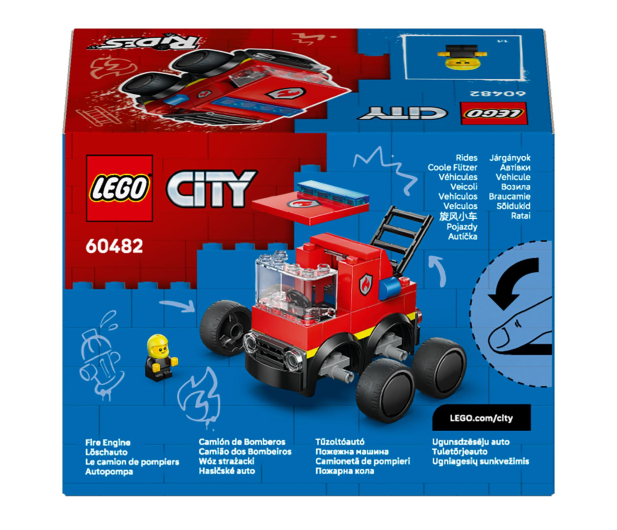 LEGO CITY 60482 Pojazdy — wóz strażacki - 1473492 - zdjęcie 16
